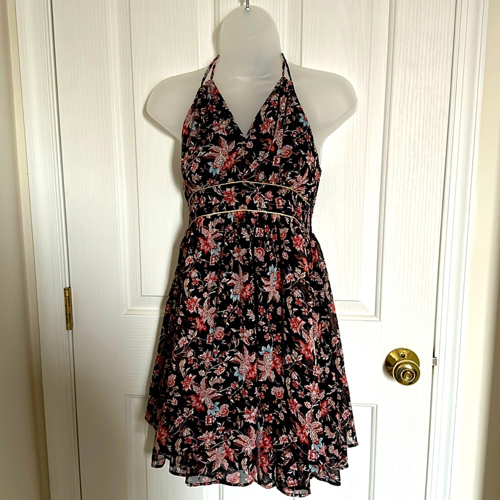 Floral Halter Express Dress